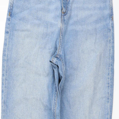 ASOS Womens Blue Cotton Skinny Jeans Size 26 in L28 in Regular Button