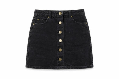 Womens UK Size 8 Miss Selfridge Straight & Pencil Denim Skirt