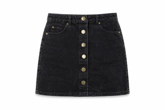 Womens UK Size 8 Miss Selfridge Straight & Pencil Denim Skirt