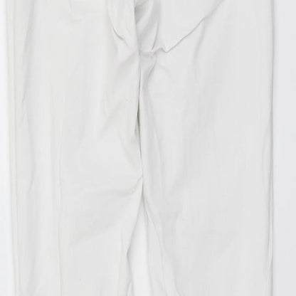 Womens UK Size M Calliope Regular Fit Skinny White Jeans
