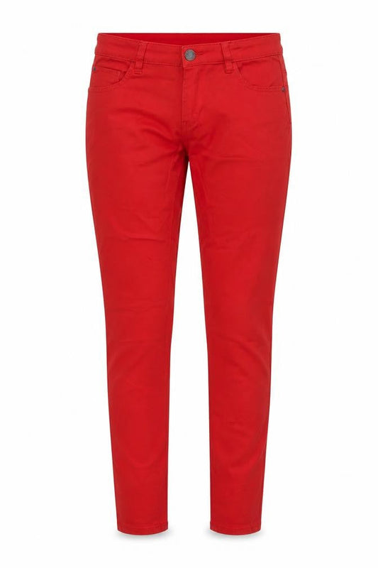 Womens UK Size M Calliope Regular Fit Skinny Red Jeans