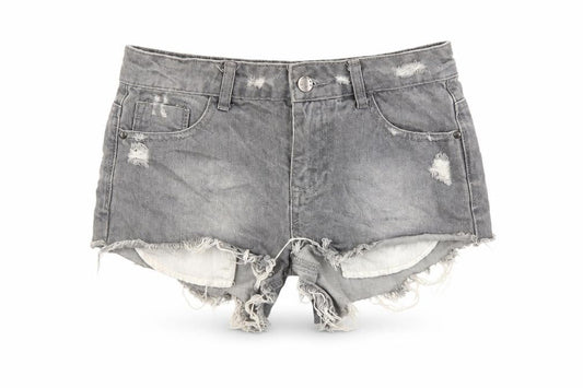 Womens UK Size 6 Denim & Co. Regular Fit Hot Pants Shorts
