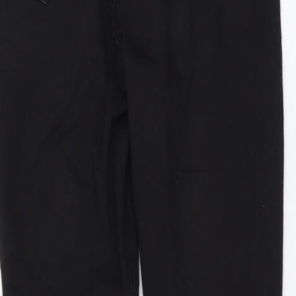 Denim & Co. Womens Black Cotton Skinny Jeans Size 14 L28 in Regular Button