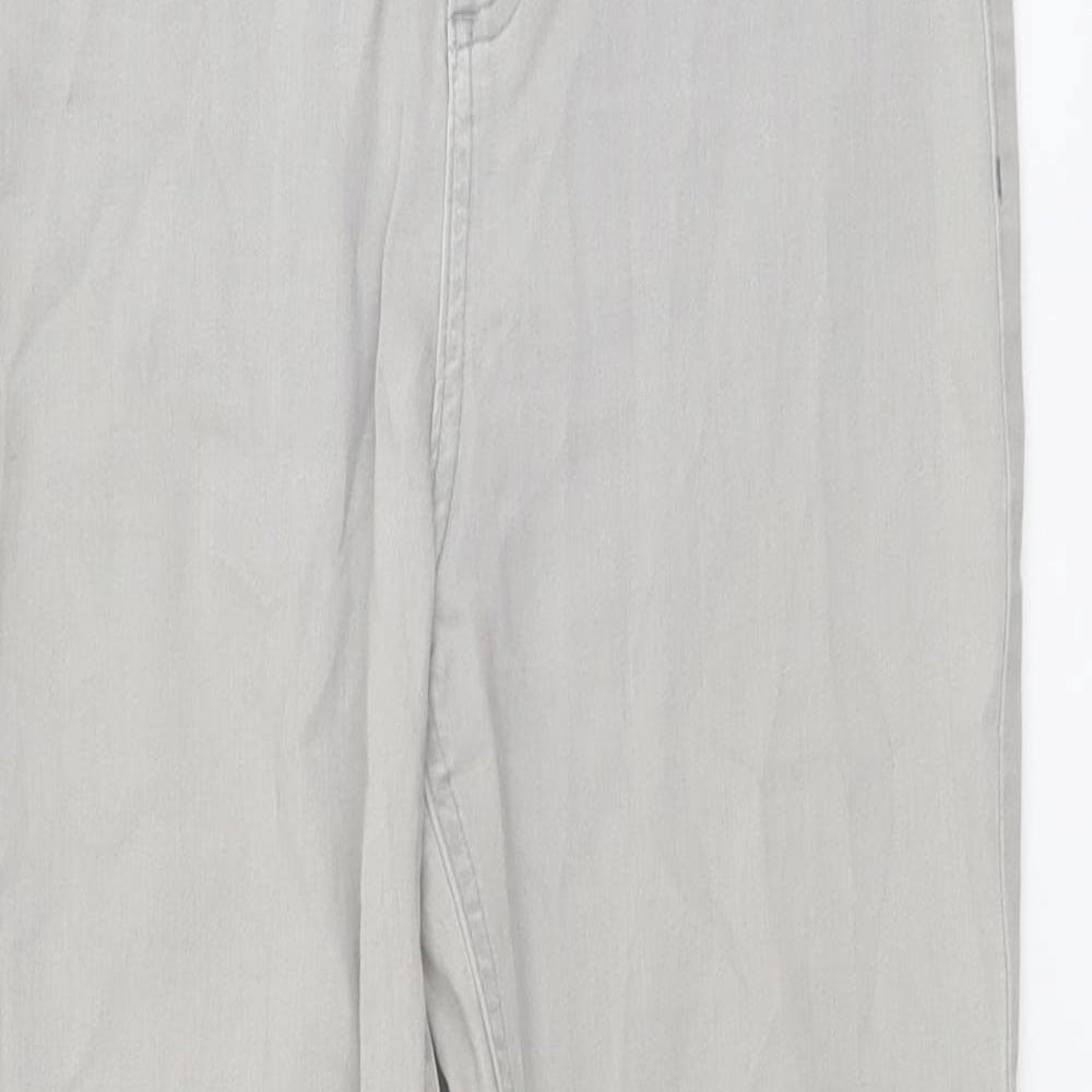 Womens UK Size 12 Marks and Spencer Regular Fit Skinny Grey Jeans