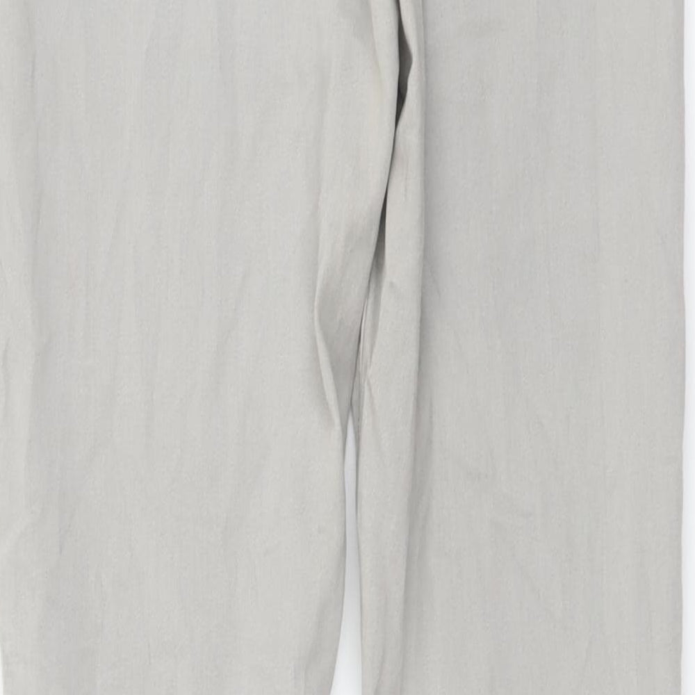 Womens UK Size 12 Marks and Spencer Regular Fit Skinny Grey Jeans