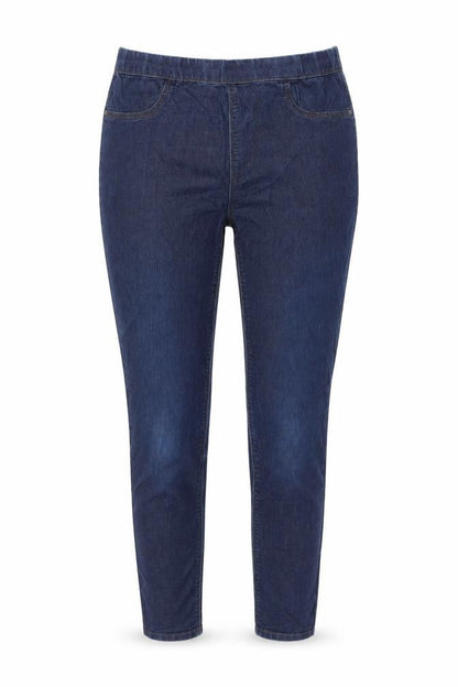 Womens UK Size 8 Papaya Regular Fit Jegging Blue Jeans
