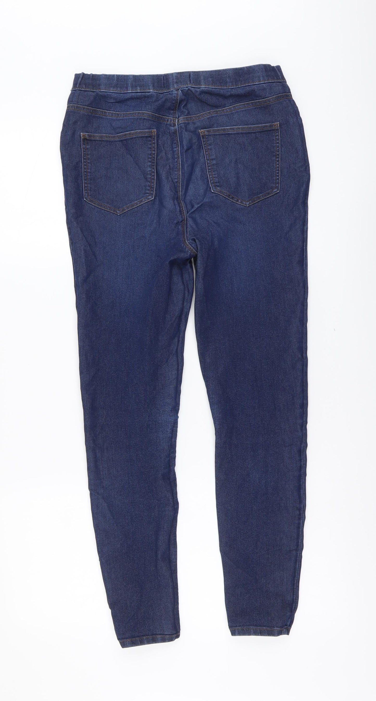 Womens UK Size 8 Papaya Regular Fit Jegging Blue Jeans