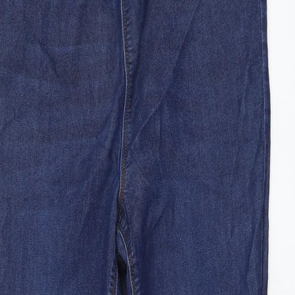 Womens UK Size 8 Papaya Regular Fit Jegging Blue Jeans