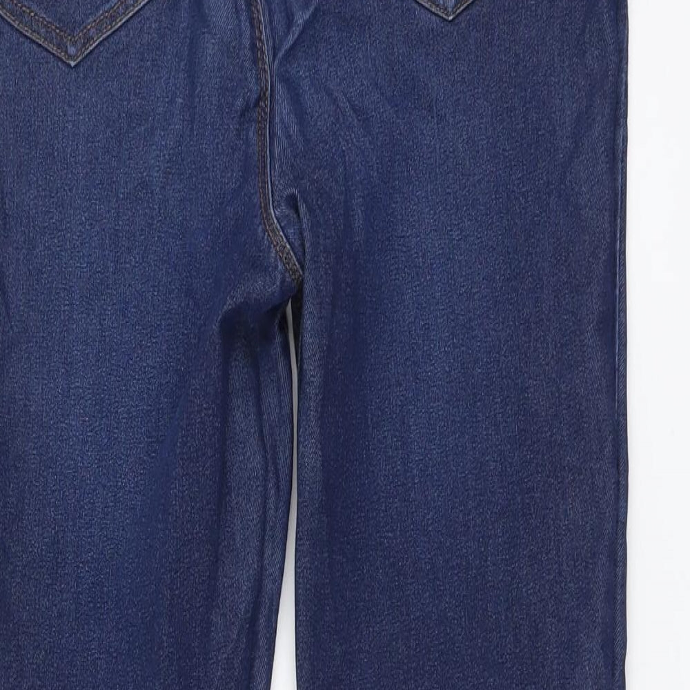 Womens UK Size 8 Papaya Regular Fit Jegging Blue Jeans