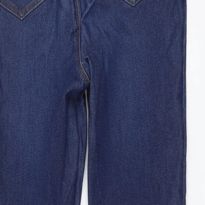 Womens UK Size 8 Papaya Regular Fit Jegging Blue Jeans