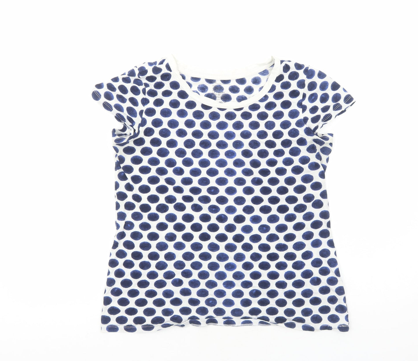 Womens UK Size XS Gap Blue Basic T-Shirt