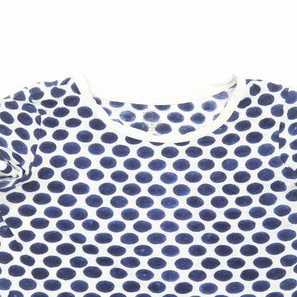 Womens UK Size XS Gap Blue Basic T-Shirt