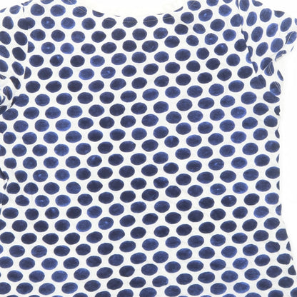 Womens UK Size XS Gap Blue Basic T-Shirt
