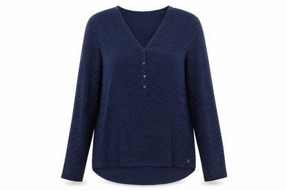Womens UK Size 10 Esprit Blue Basic Blouse