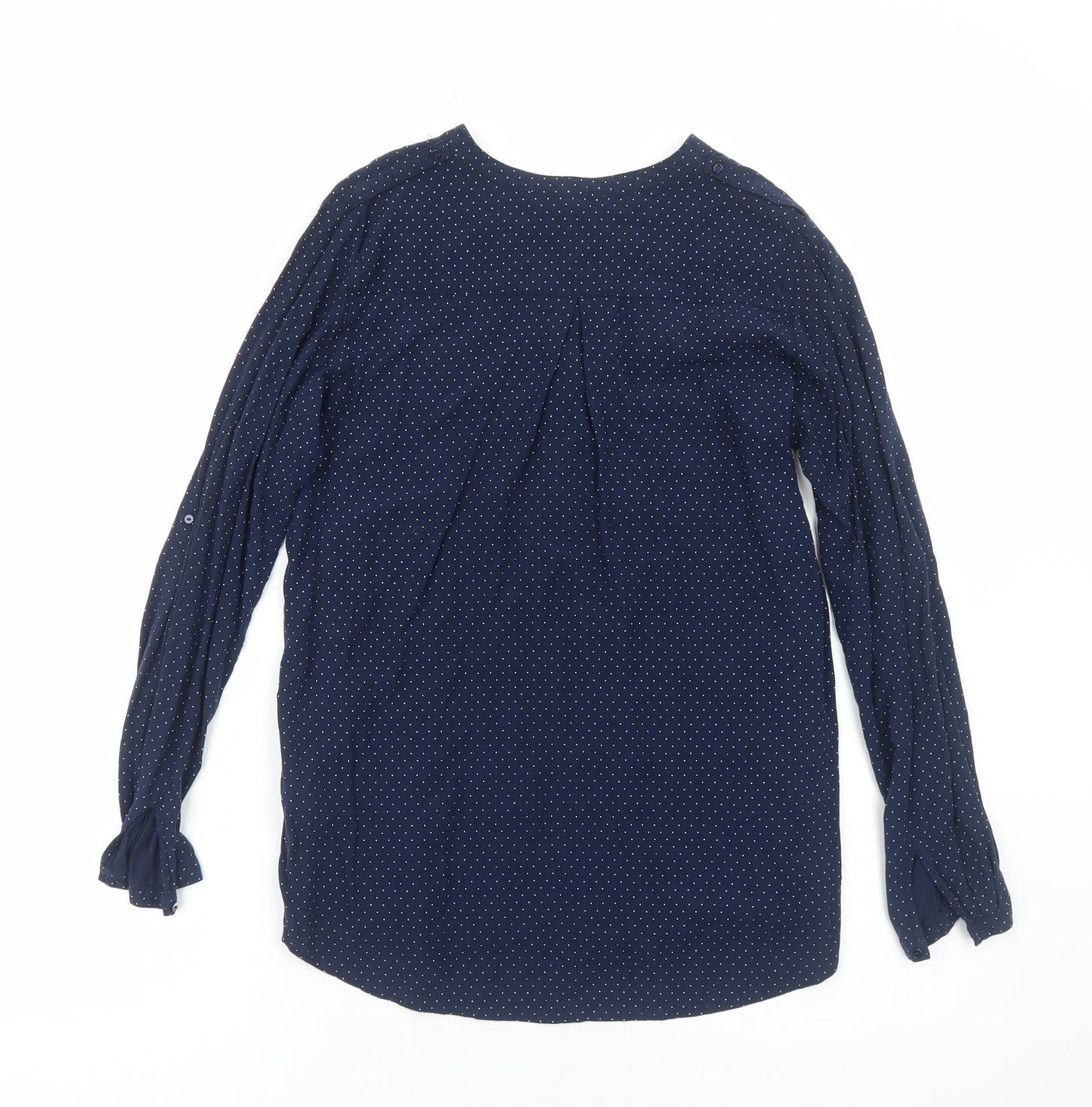 Womens UK Size 10 Esprit Blue Basic Blouse