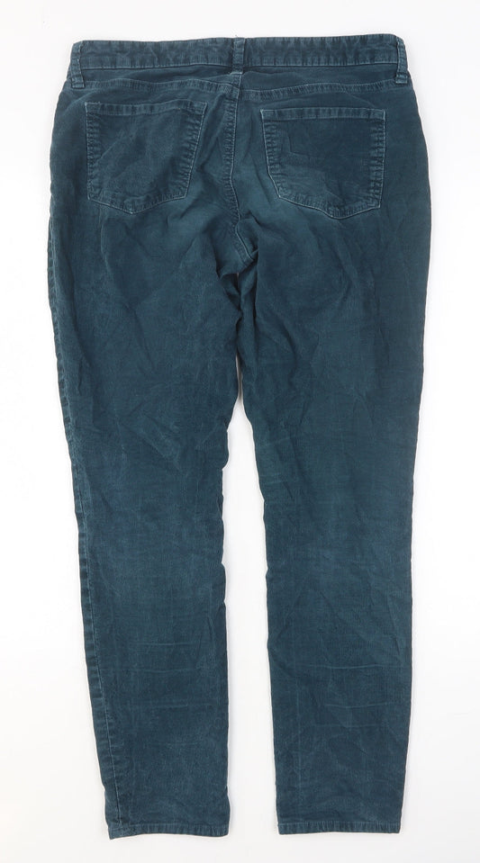Womens UK Size 27 in Gap Slim Fit  Green Trousers