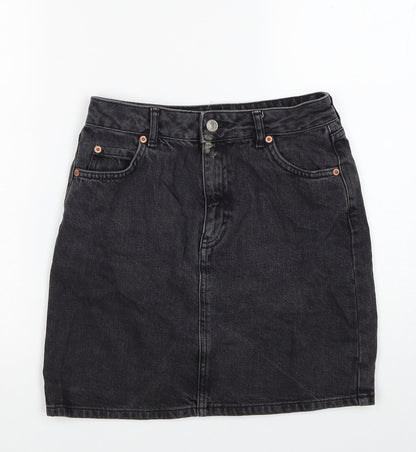Womens UK Size 26 in Topshop Straight & Pencil Denim Skirt