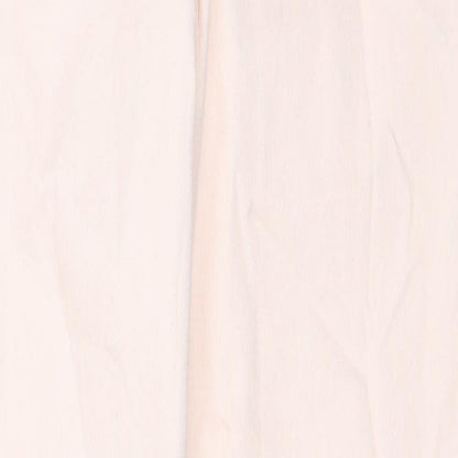 Divided by H&M Womens Pink Cotton Skinny Jeans Size 12 Regular Zip