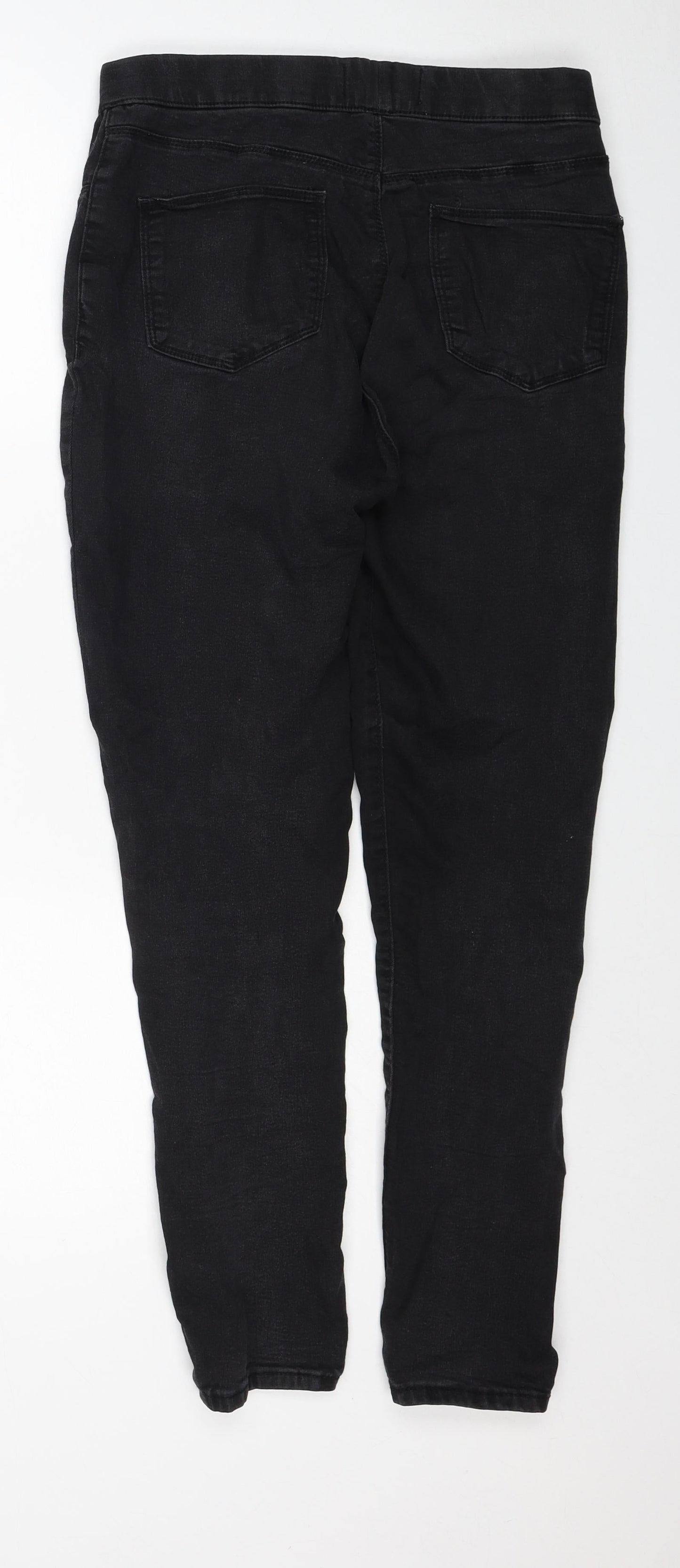 Denim 365 Womens Black Cotton Jegging Jeans Size 12 Regular