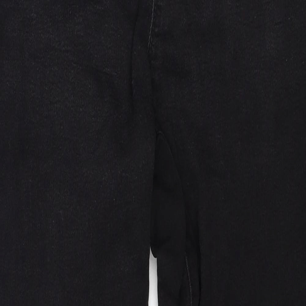 Denim 365 Womens Black Cotton Jegging Jeans Size 12 Regular