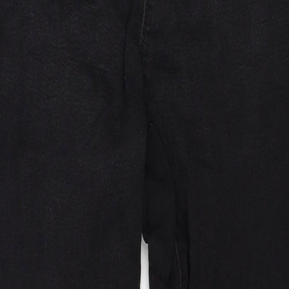 Denim 365 Womens Black Cotton Jegging Jeans Size 12 Regular