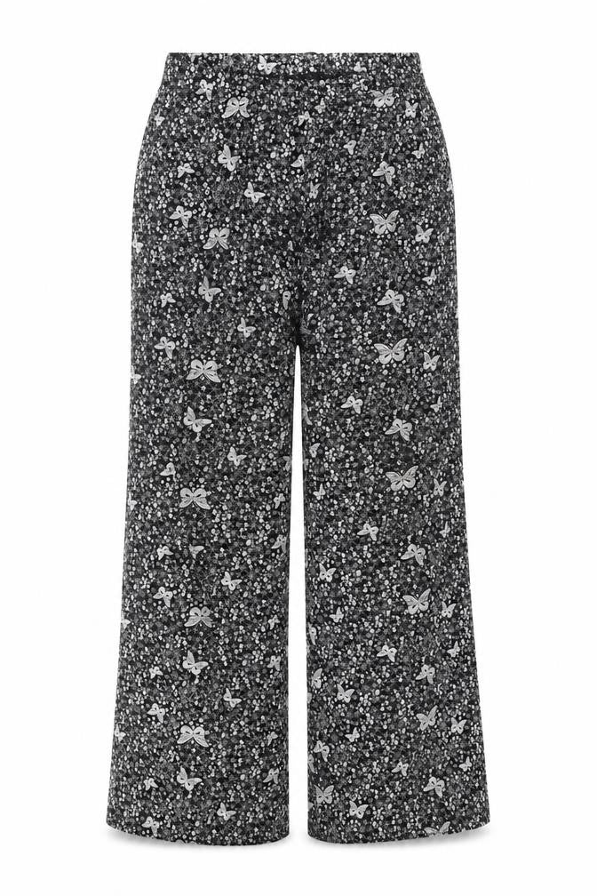 Womens UK Size 29 Preworn Regular Fit  Black Trousers