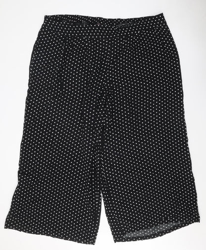 Womens UK Size 32 essence Regular Fit  Black Trousers
