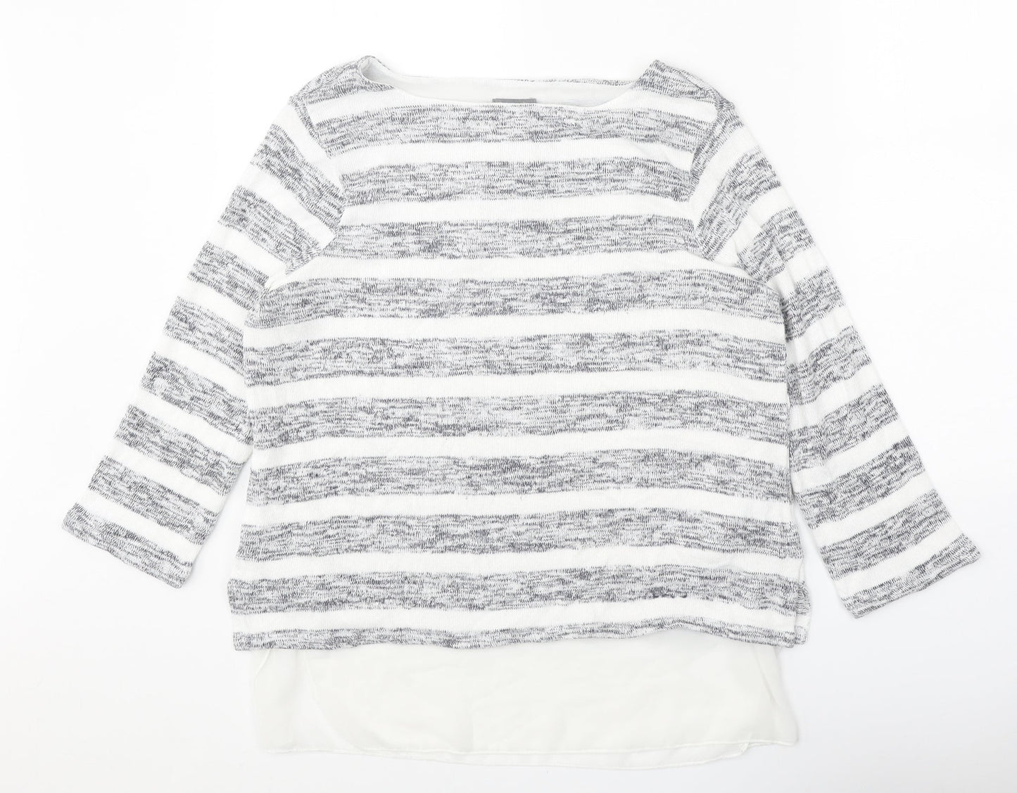 Womens UK Size 10 Phase Eight White Pullover Jumper