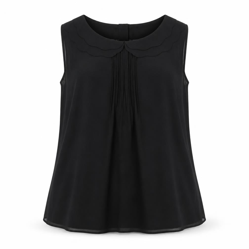 Womens UK Size 14 Limited Black Basic Tank