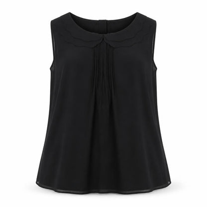 Womens UK Size 14 Limited Black Basic Tank