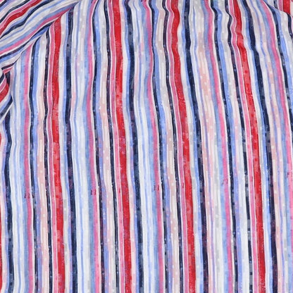 Womens UK Size 12 Classic Multicoloured Basic Blouse