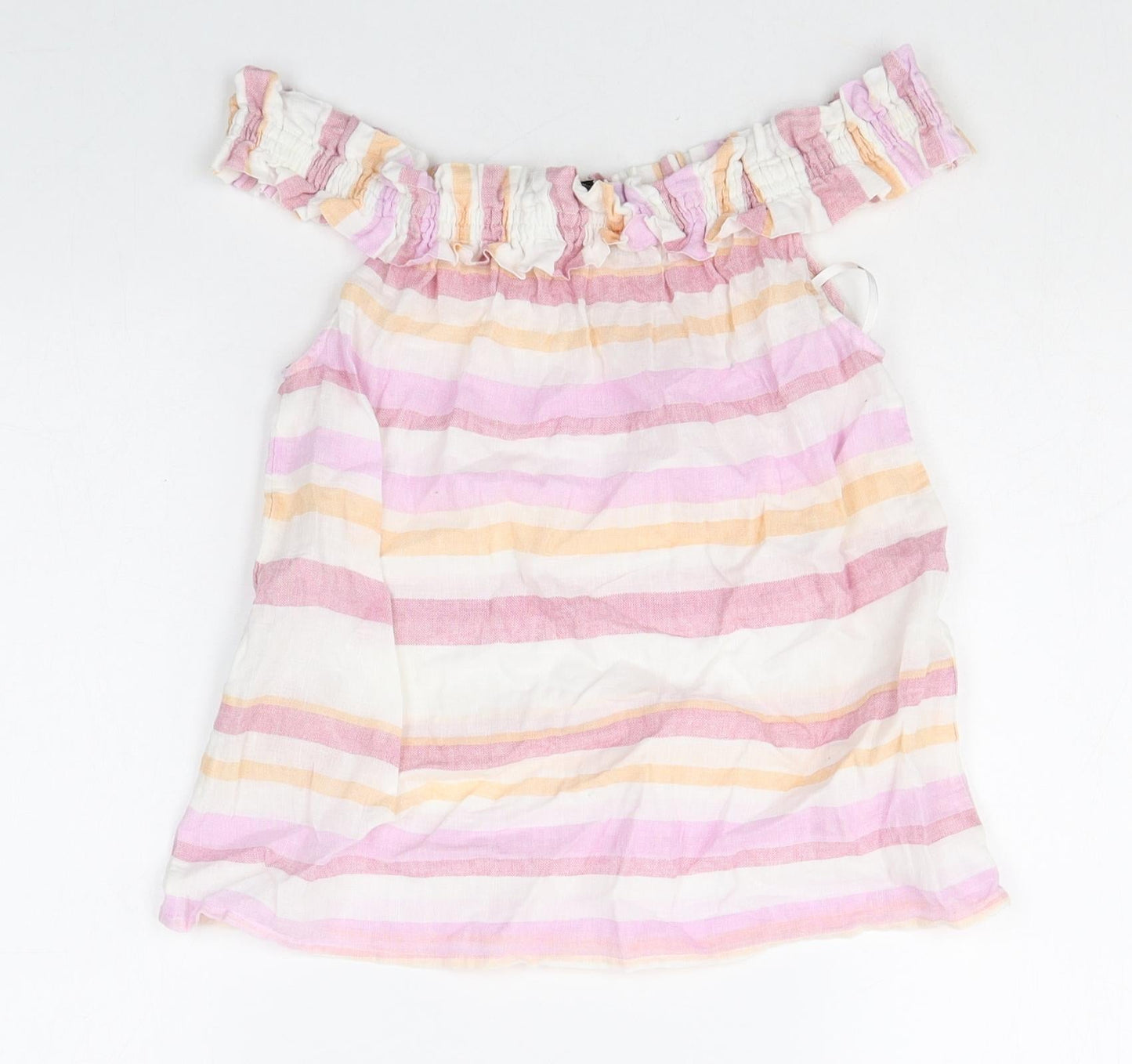 Womens UK Size XS VERO MODA Multicoloured Basic Tank