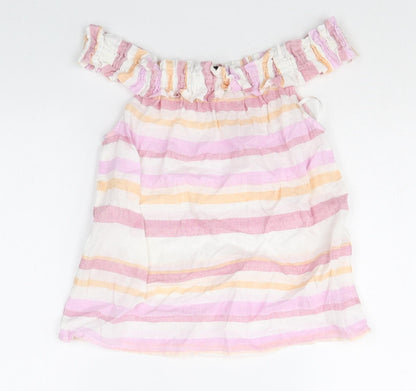 Womens UK Size XS VERO MODA Multicoloured Basic Tank