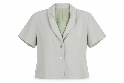 Bonmarché Womens Green Polyester Jacket Suit Top Size 16
