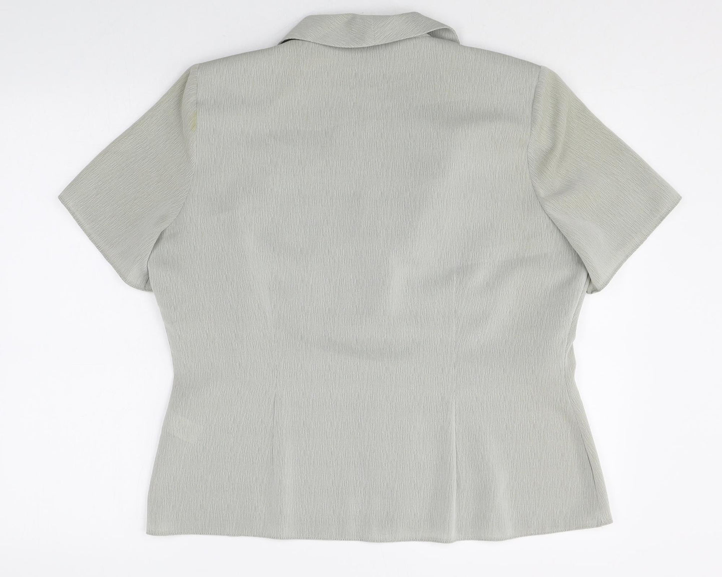 Bonmarche Womens Green Polyester Jacket Suit Top Size 16