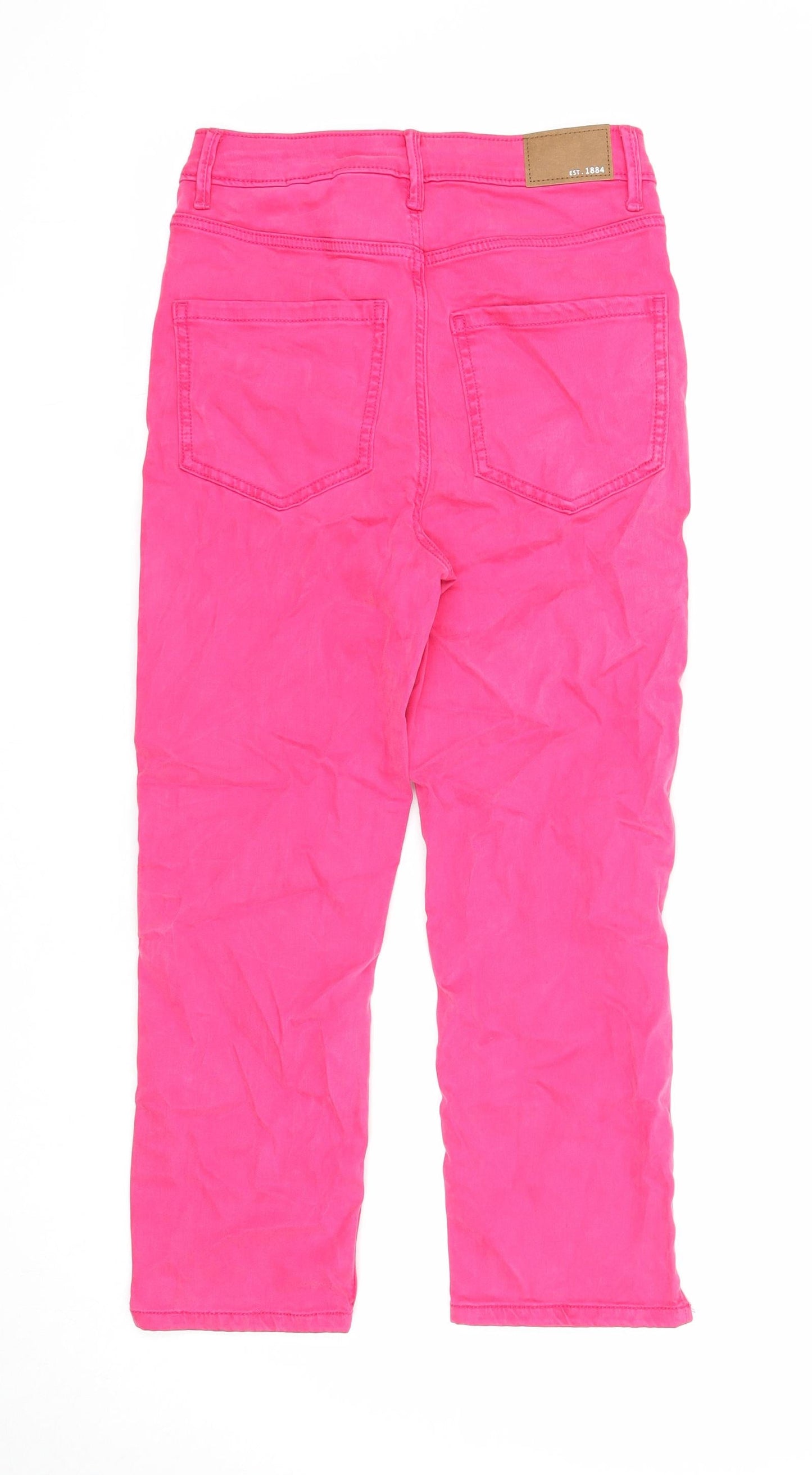 Womens UK Size 6 Marks and Spencer Regular Fit Straight Pink Jeans