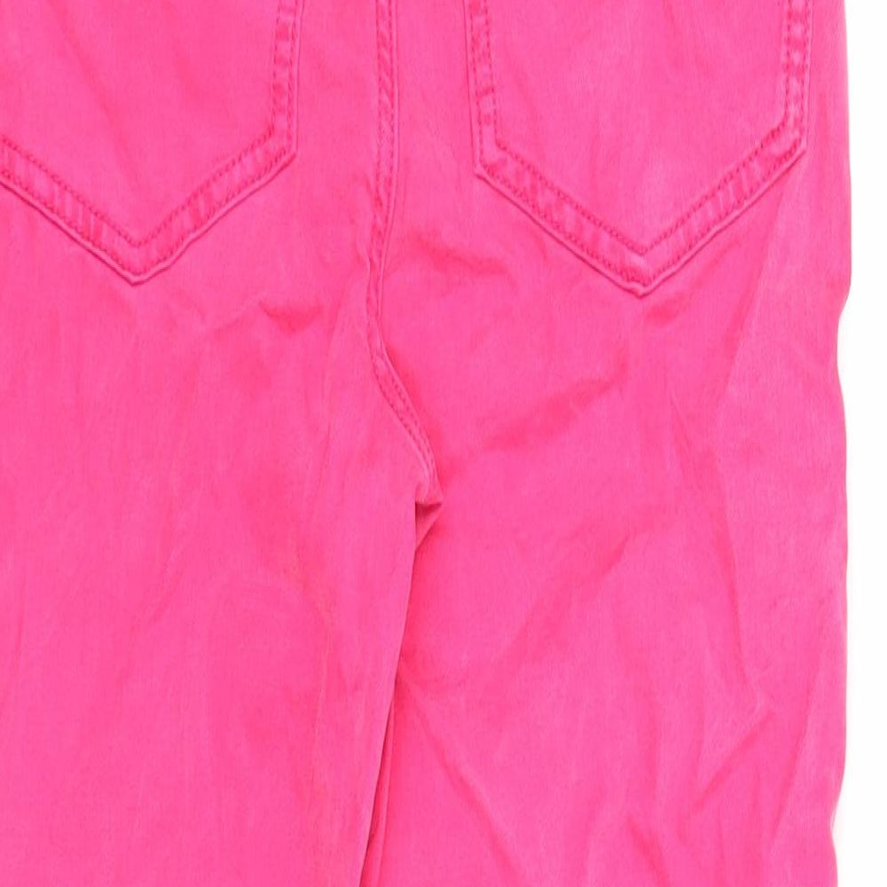 Womens UK Size 6 Marks and Spencer Regular Fit Straight Pink Jeans