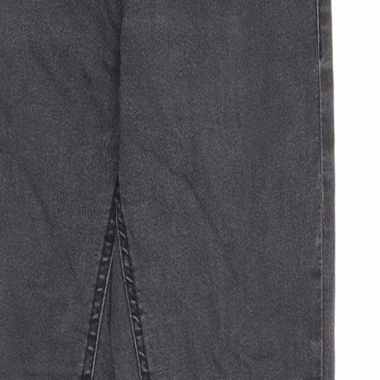 Womens UK Size 10 Preworn Regular Fit Skinny Black Jeans