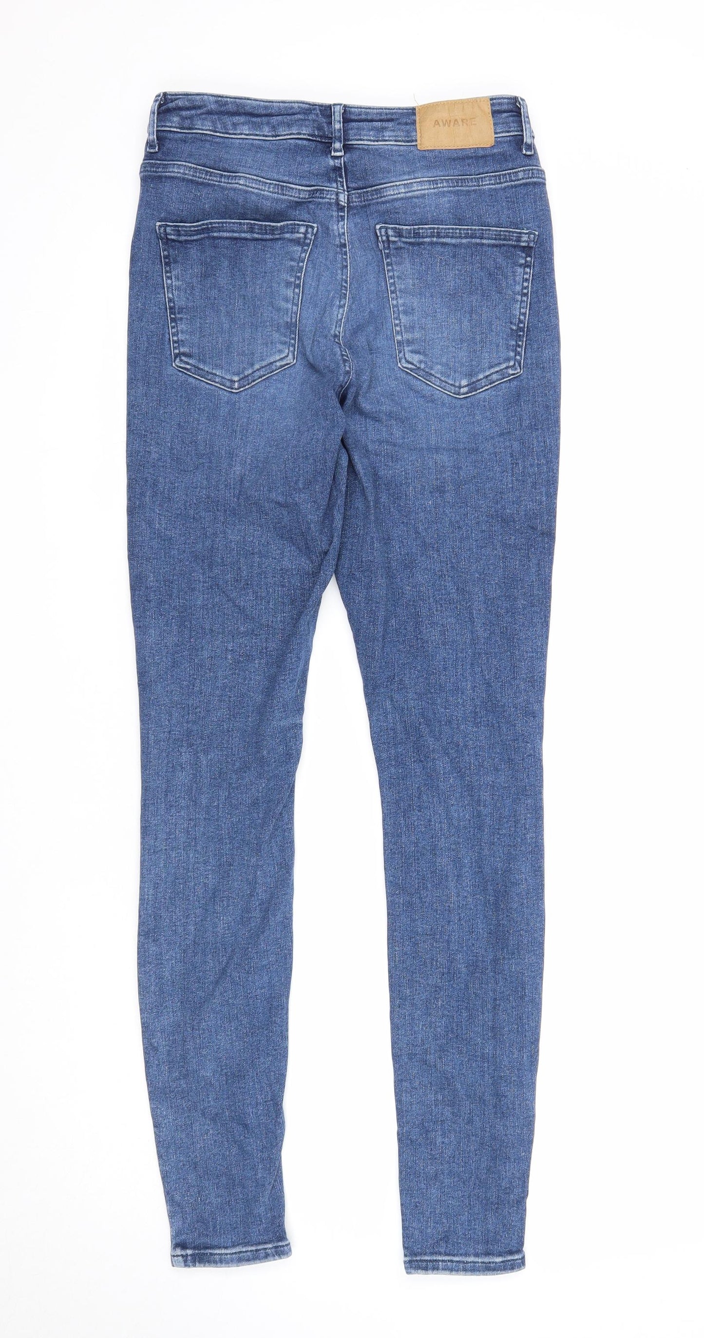 Womens UK Size 34 in VERO MODA Regular Fit Skinny Blue Jeans