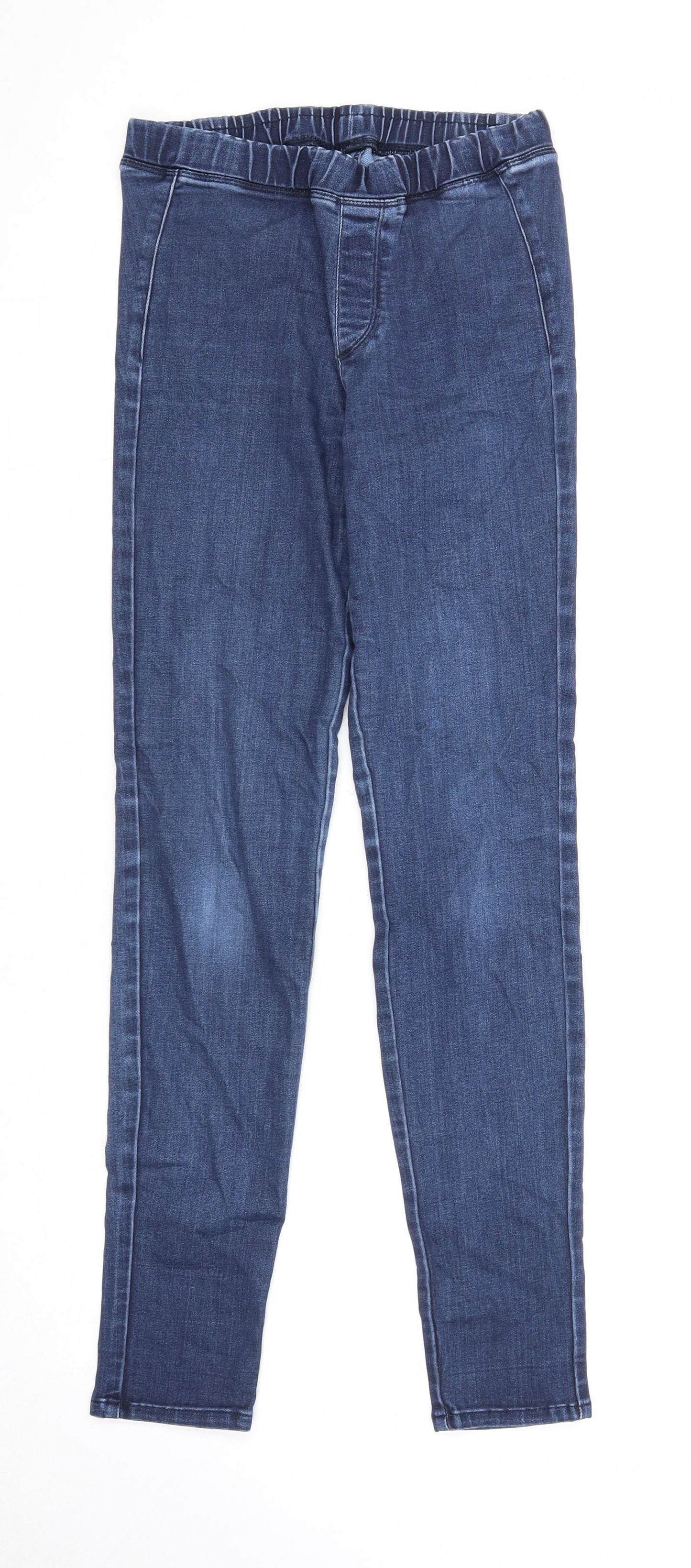 Uniqlo Womens Blue Cotton Skinny Jeans Size S Regular