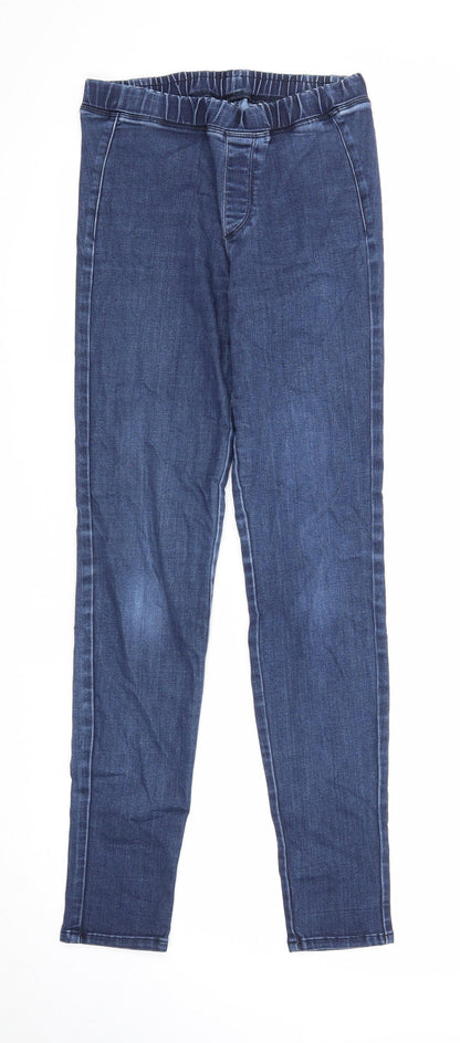 Uniqlo Womens Blue Cotton Skinny Jeans Size S Regular