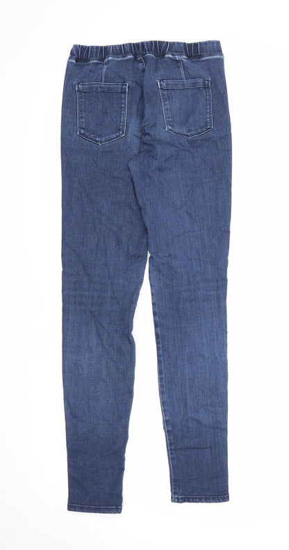 Uniqlo Womens Blue Cotton Skinny Jeans Size S Regular