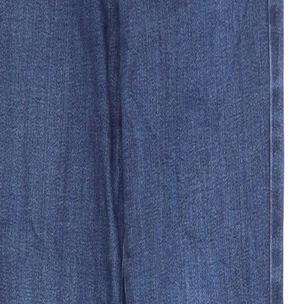 Uniqlo Womens Blue Cotton Skinny Jeans Size S Regular