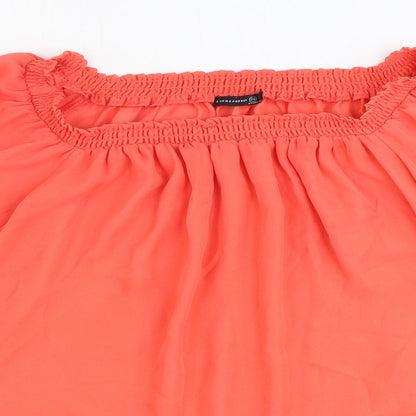 Womens UK Size 16 Atmosphere Red Basic Blouse