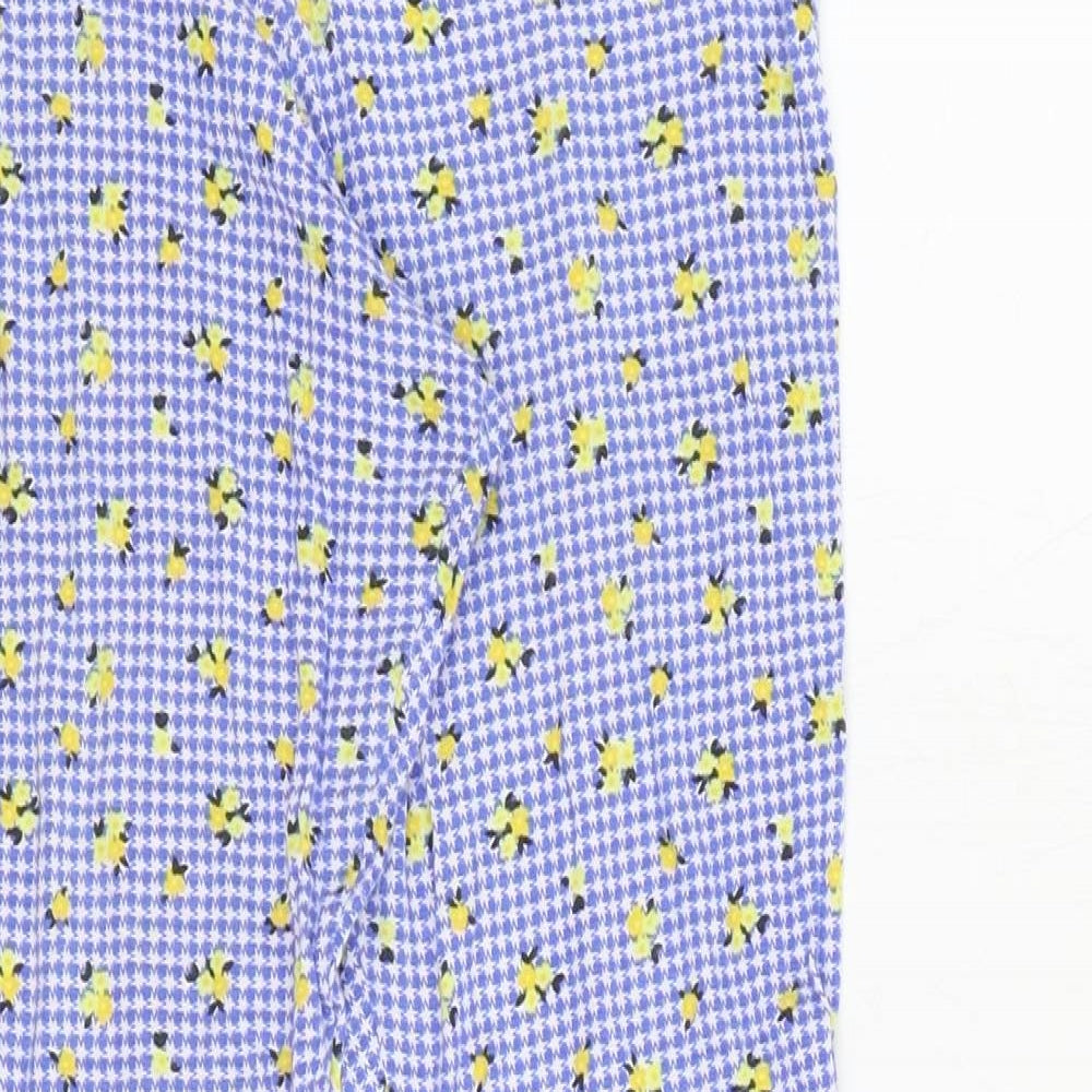 Womens UK Size 8 Daisy Street Regular Fit  Blue Trousers