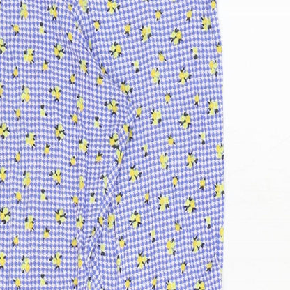 Womens UK Size 8 Daisy Street Regular Fit  Blue Trousers