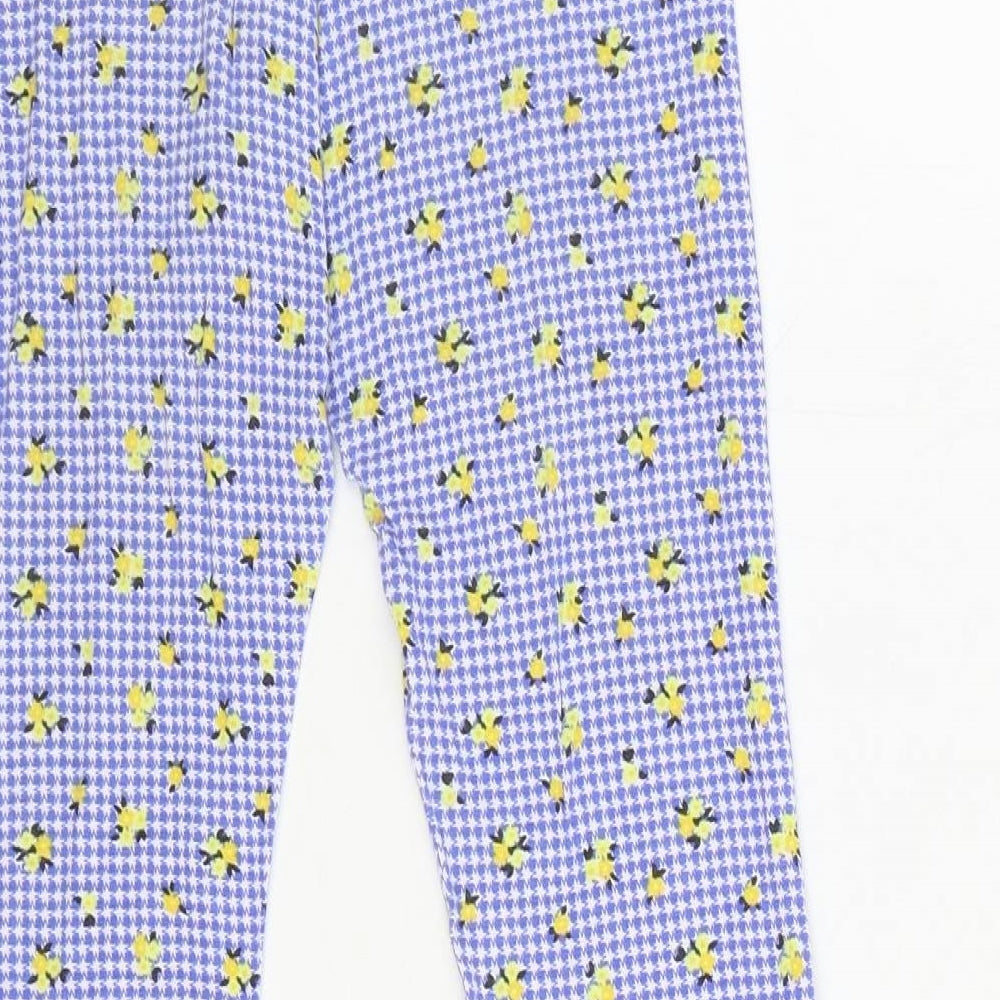 Womens UK Size 8 Daisy Street Regular Fit  Blue Trousers