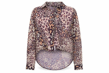 Womens UK Size 10 Lipsy Multicoloured Basic Button-Up