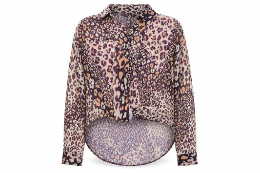 Womens UK Size 10 Lipsy Multicoloured Basic Button-Up
