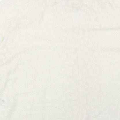 Womens UK Size 14 Marks and Spencer Ivory Basic Blouse